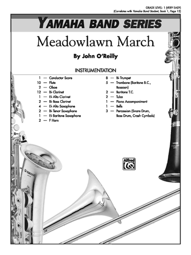 Meadowlawn March: Score