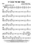 It Had to Be You: Drums