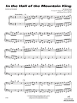 In the Hall of the Mountain King: Piano Accompaniment