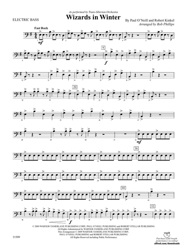 Wizards in Winter: Electric Bass