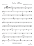 Clarinet Bell Carol: B-flat Bass Clarinet mini preview