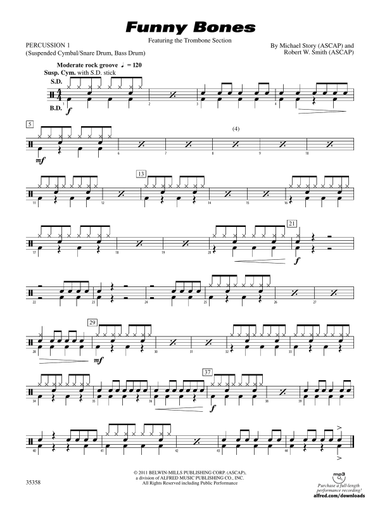 Funny Bones: 1st Percussion