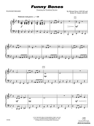 Funny Bones: Piano Accompaniment