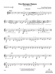 Two Baroque Dances: 3rd Violin (Viola [TC])