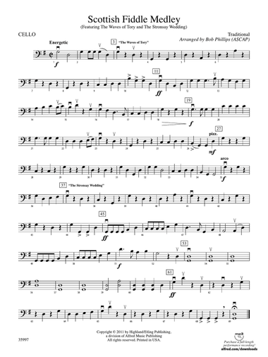 Scottish Fiddle Medley: Cello