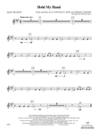 Hold My Hand: 2nd B-flat Trumpet