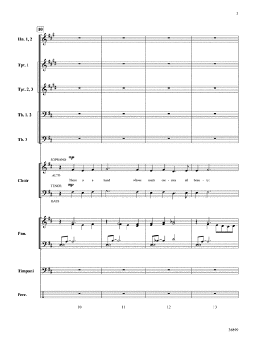 Thanks Be to God: Score Choir scores gallery preview page 3