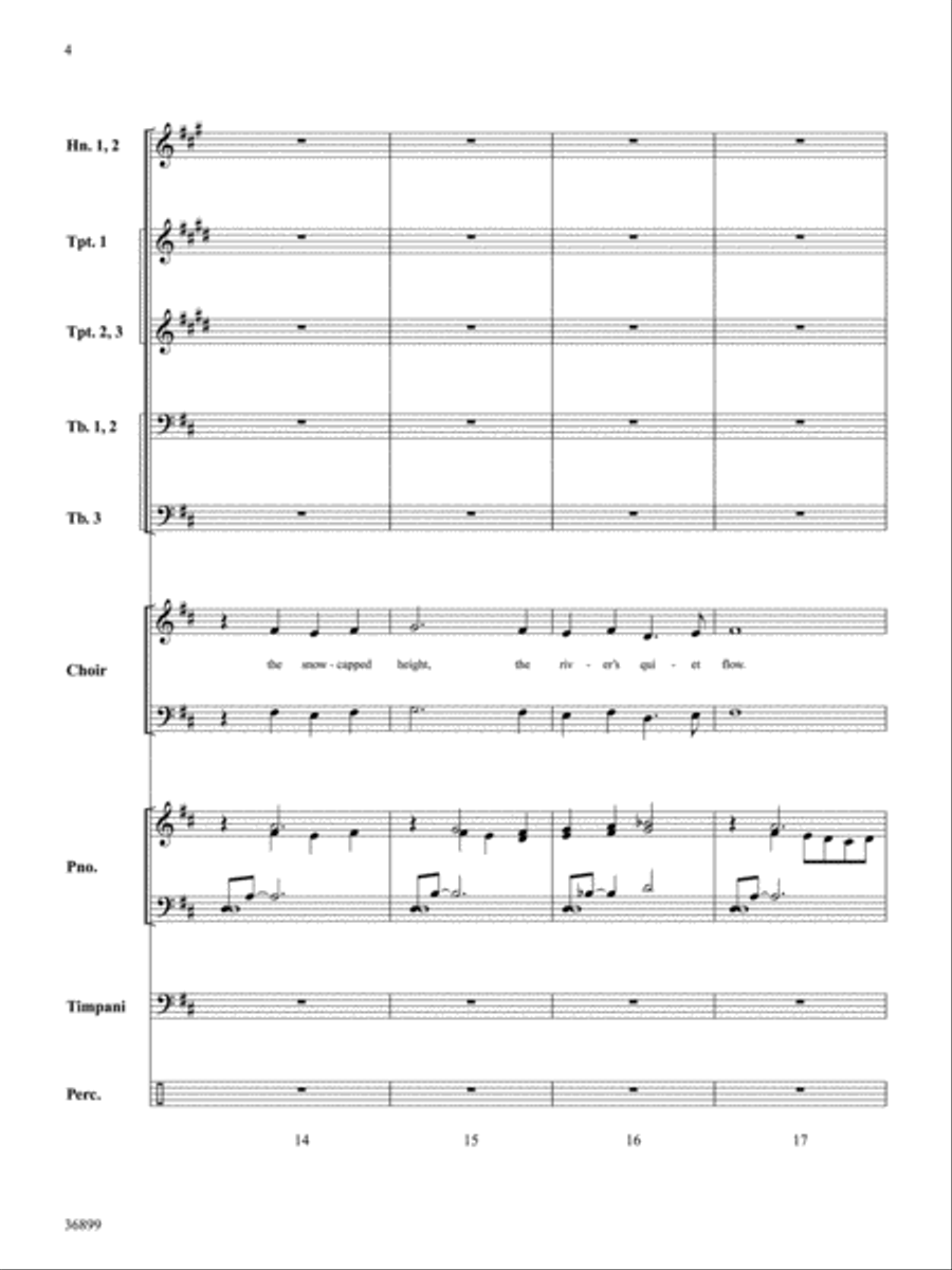 Thanks Be to God: Score Choir scores gallery preview page 4