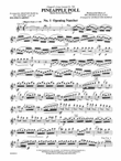 Pineapple Poll (Suite from the Ballet): Solo Clarinet