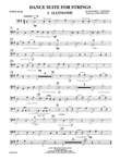 Dance Suite for Strings (I. Allemande, II. Sarabande, III. Gigue): String Bass