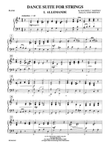 Dance Suite for Strings (I. Allemande, II. Sarabande, III. Gigue): Piano Accompaniment