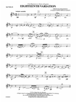 Eighteenth Variation (from Rhapsody on a Theme of Paganini): 2nd Violin