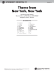 New York, New York, Theme from: Score