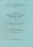 Aus Ferdinand Hillers Briefwechsel Band VI -Briefwechsel mit B. Auerbach, H. Levi, E. Pasqué, J. Stockhausen und N.W. Gade-