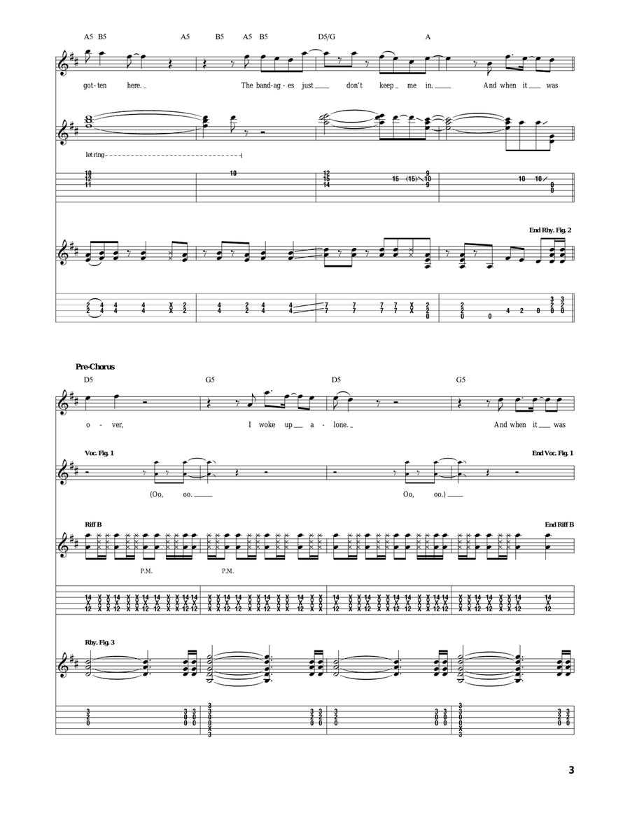 American Slang American Slang Acoustic Guitar scores gallery preview page 3
