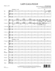 Lady Gaga Fugue - Full Score