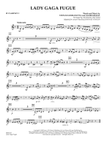 Lady Gaga Fugue - Bb Clarinet 3