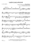 Lady Gaga Fugue - Eb Alto Clarinet