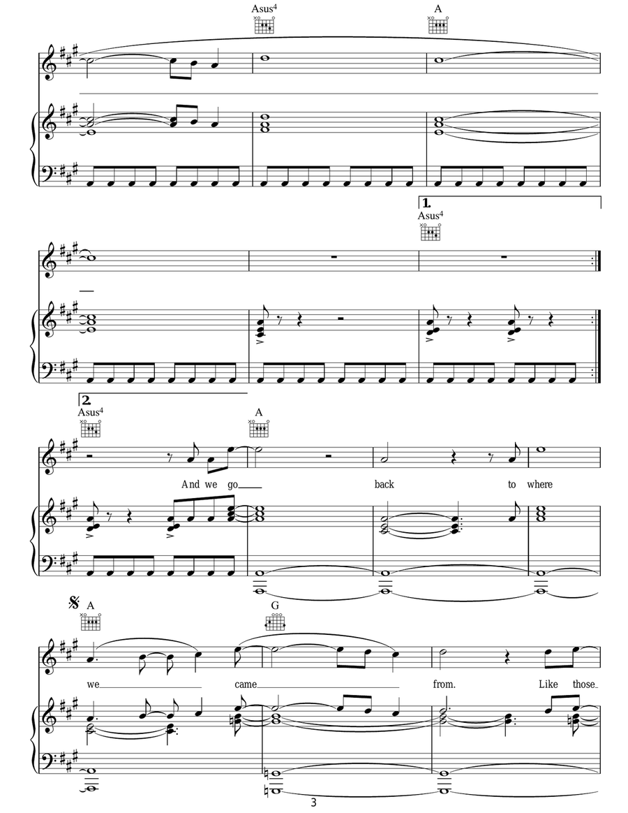 Pelican Pelican Acoustic Guitar scores gallery preview page 3