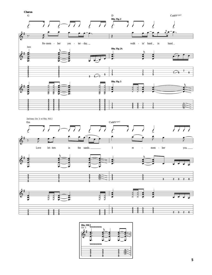 I Remember You I Remember You Acoustic Guitar scores gallery preview page 5