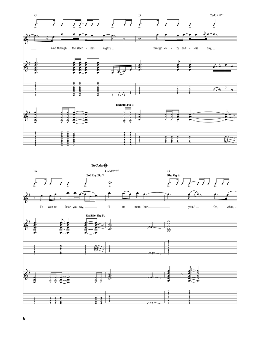 I Remember You I Remember You Acoustic Guitar scores gallery preview page 6