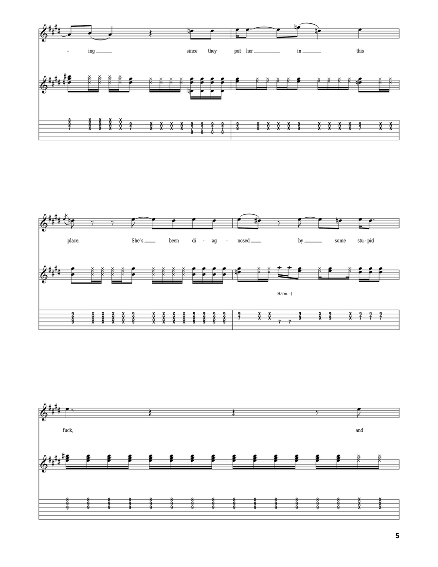 Why Go Acoustic Guitar scores gallery preview page 5