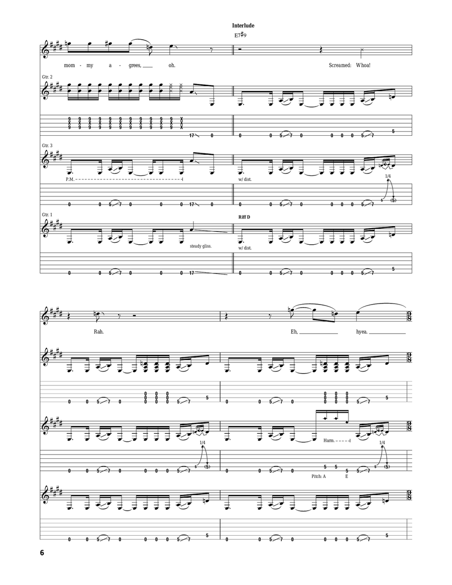 Why Go Acoustic Guitar scores gallery preview page 6