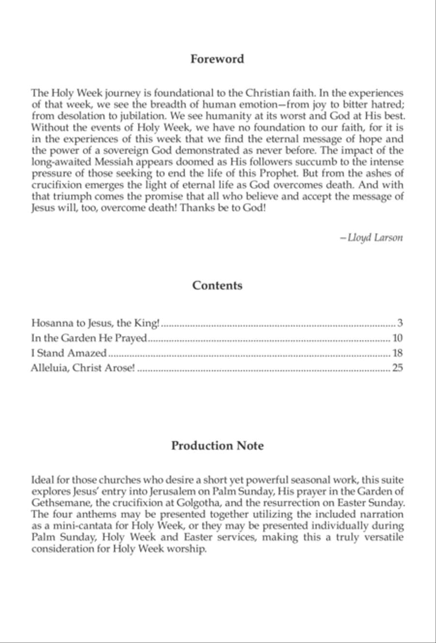 Palms, Passion and Alleluias (Digital Download) 4-Part scores gallery preview page 2
