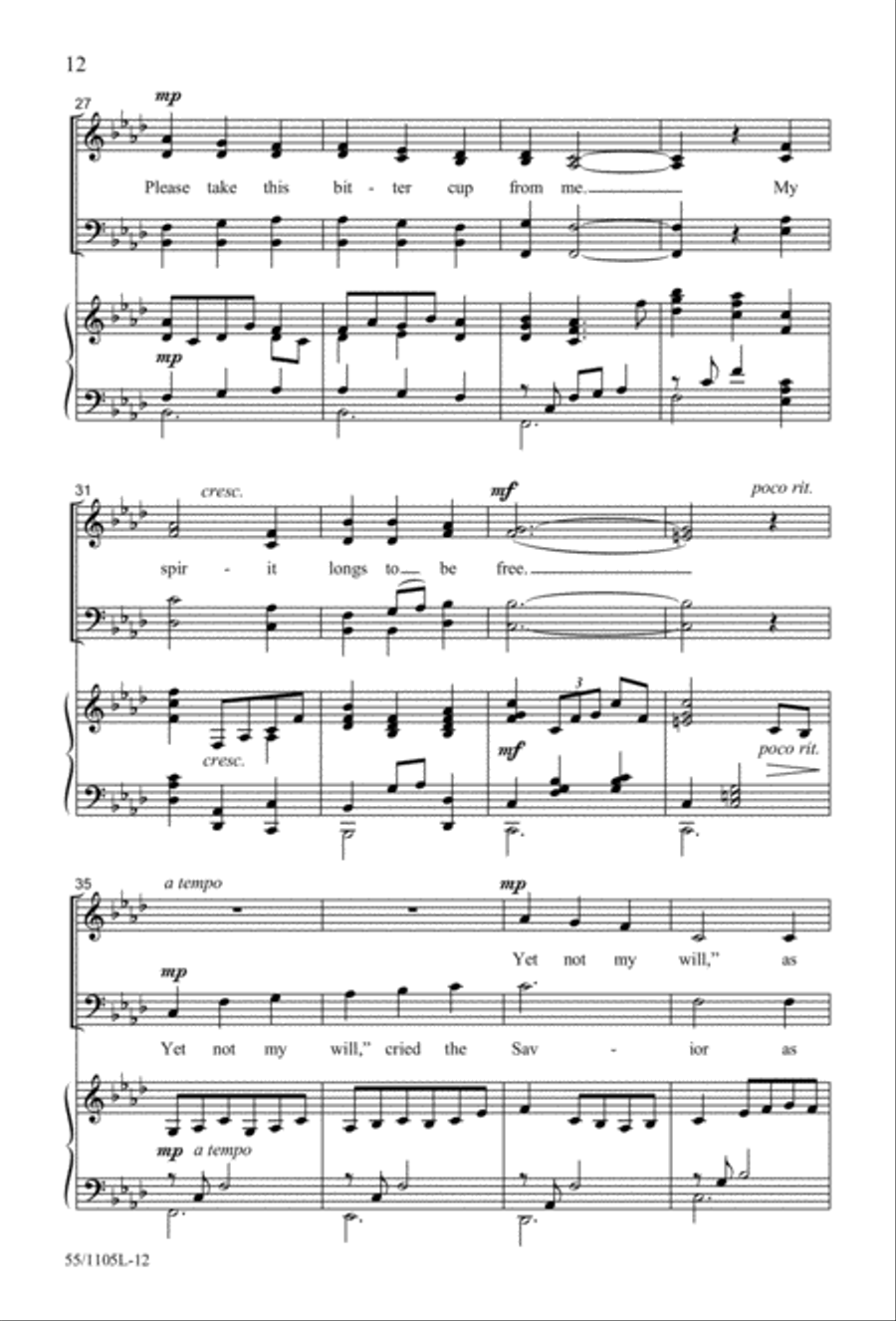 Palms, Passion and Alleluias (Digital Download) 4-Part scores gallery preview page 12