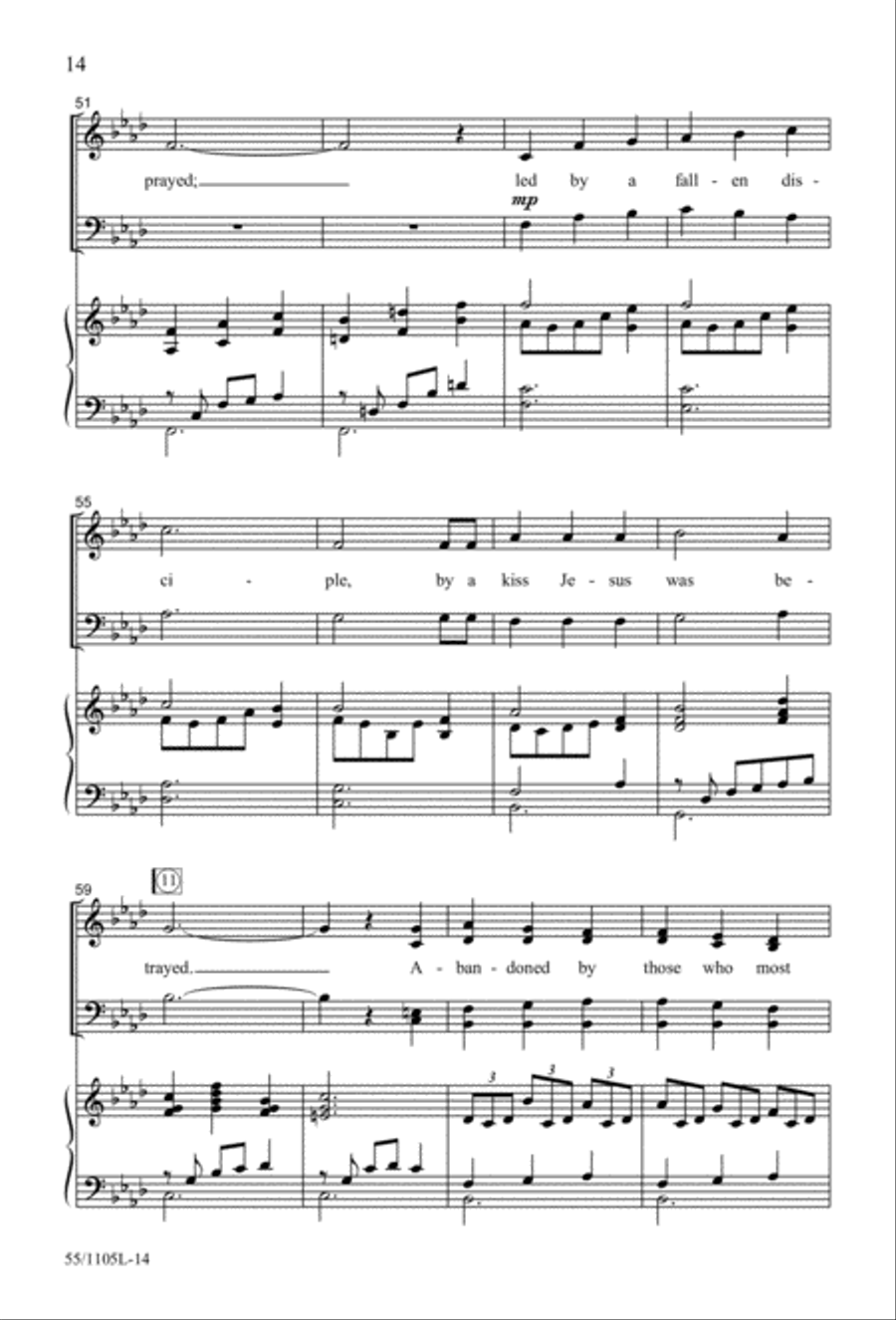 Palms, Passion and Alleluias (Digital Download) 4-Part scores gallery preview page 14