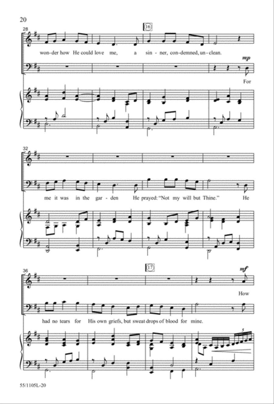 Palms, Passion and Alleluias (Digital Download) 4-Part scores gallery preview page 20