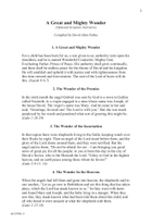 A Great and Mighty Wonder (Digital Download) 4-Part scores gallery preview page 3