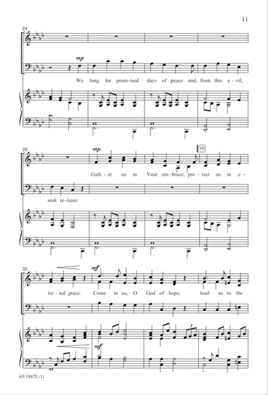 Holy Night of Miracles (Digital Download) 3-Part scores gallery preview page 11