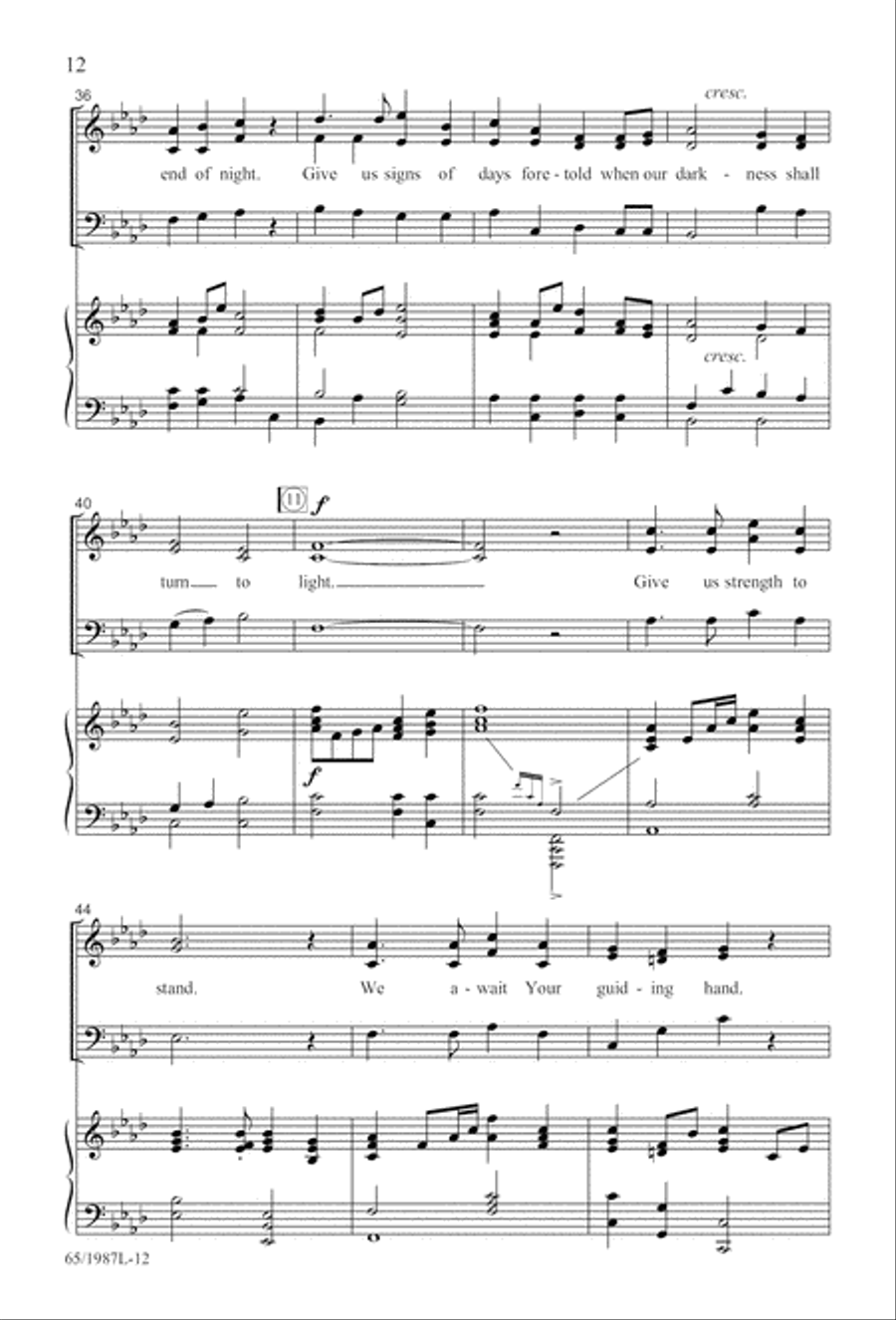Holy Night of Miracles (Digital Download) 3-Part scores gallery preview page 12
