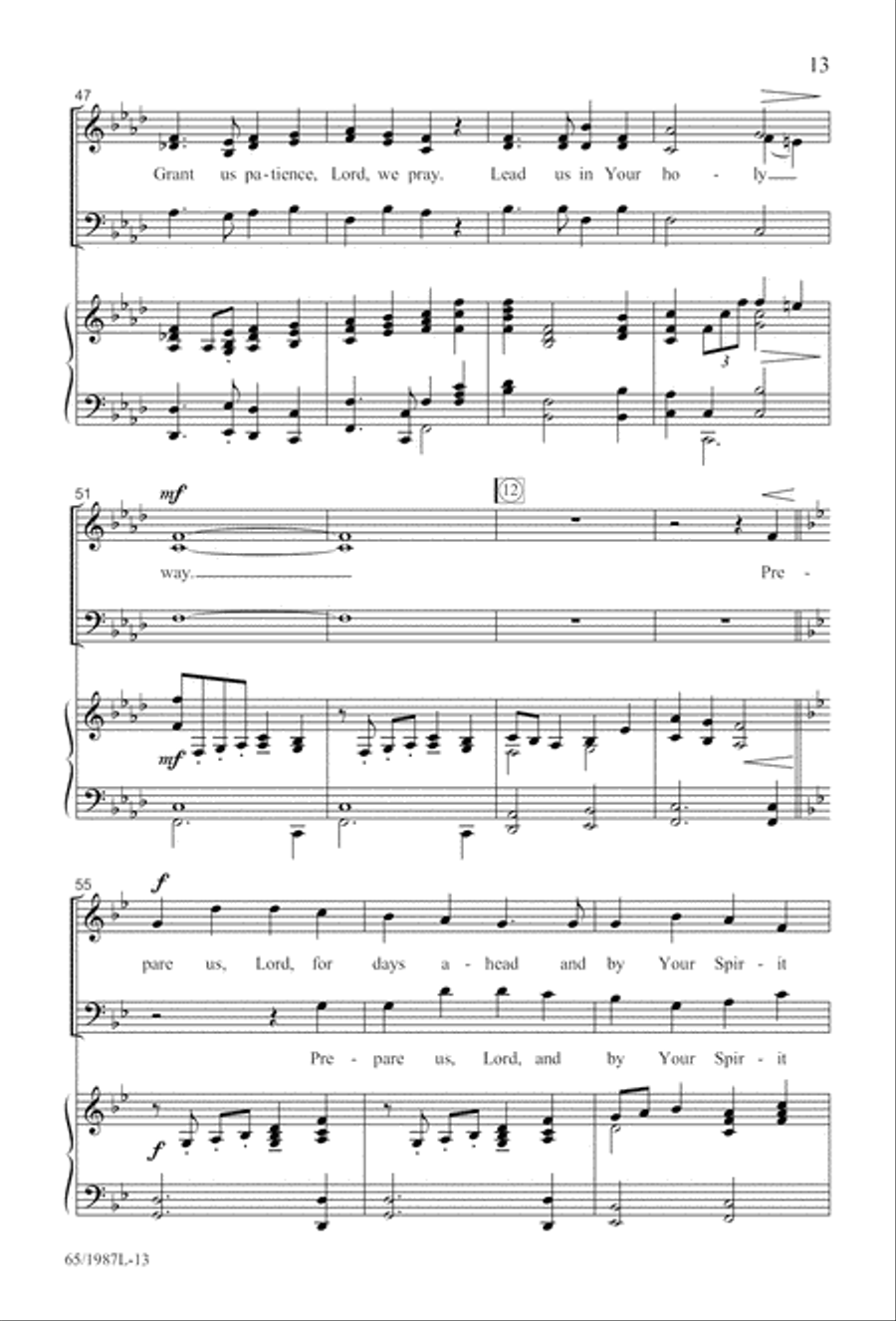 Holy Night of Miracles (Digital Download) 3-Part scores gallery preview page 13