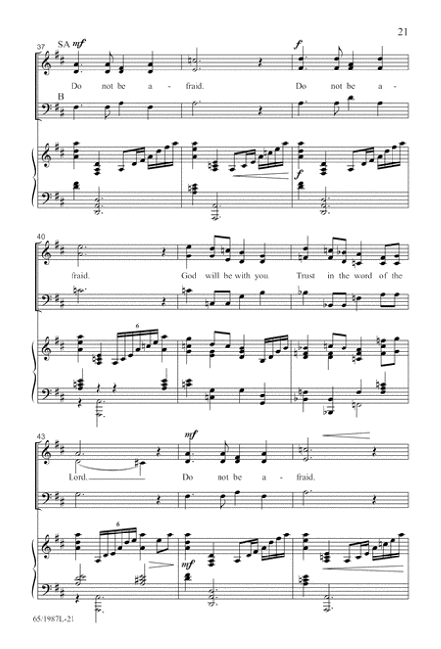 Holy Night of Miracles (Digital Download) 3-Part scores gallery preview page 21