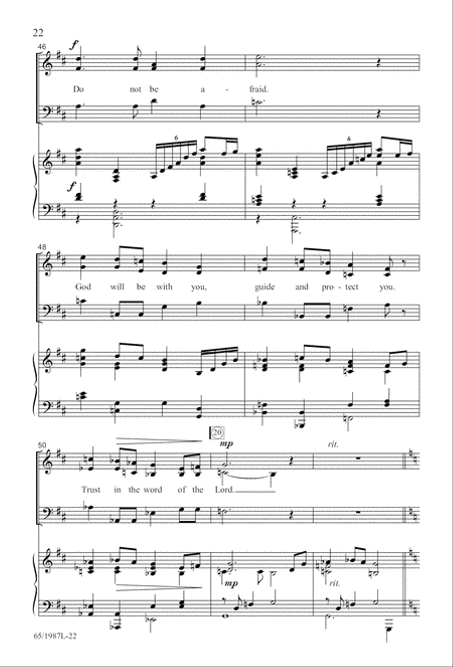 Holy Night of Miracles (Digital Download) 3-Part scores gallery preview page 22