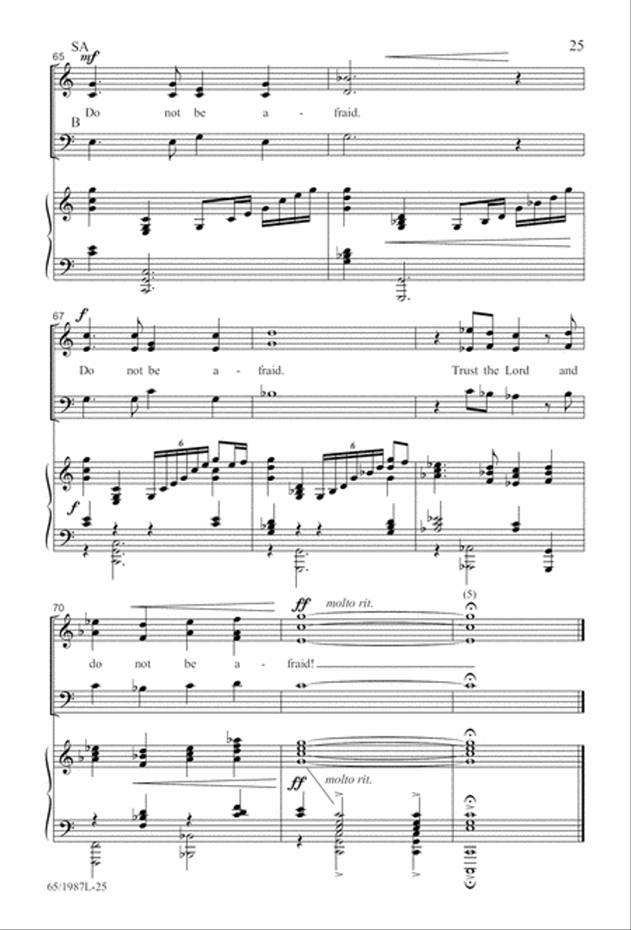 Holy Night of Miracles (Digital Download) 3-Part scores gallery preview page 25
