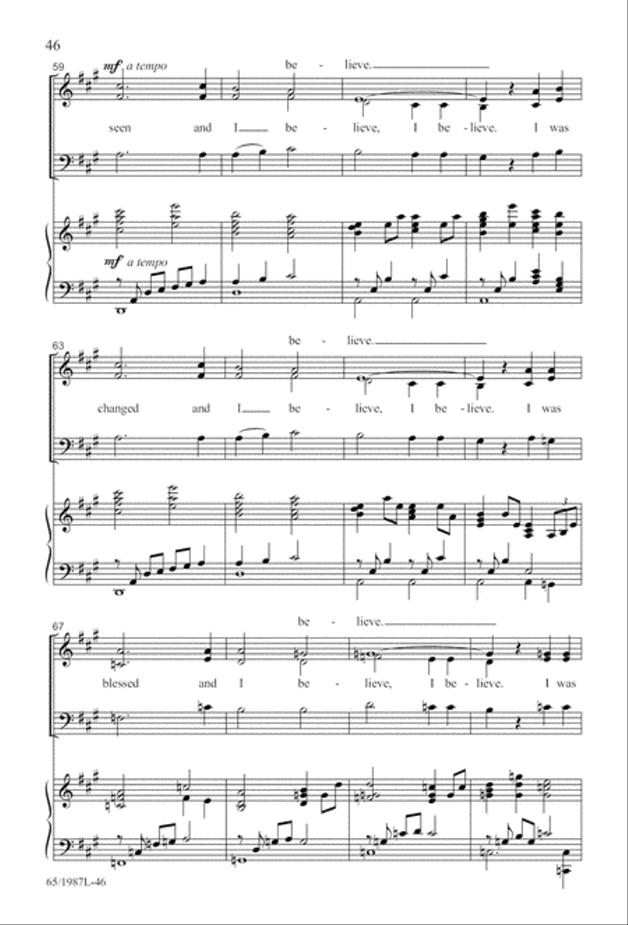 Holy Night of Miracles (Digital Download) 3-Part scores gallery preview page 46