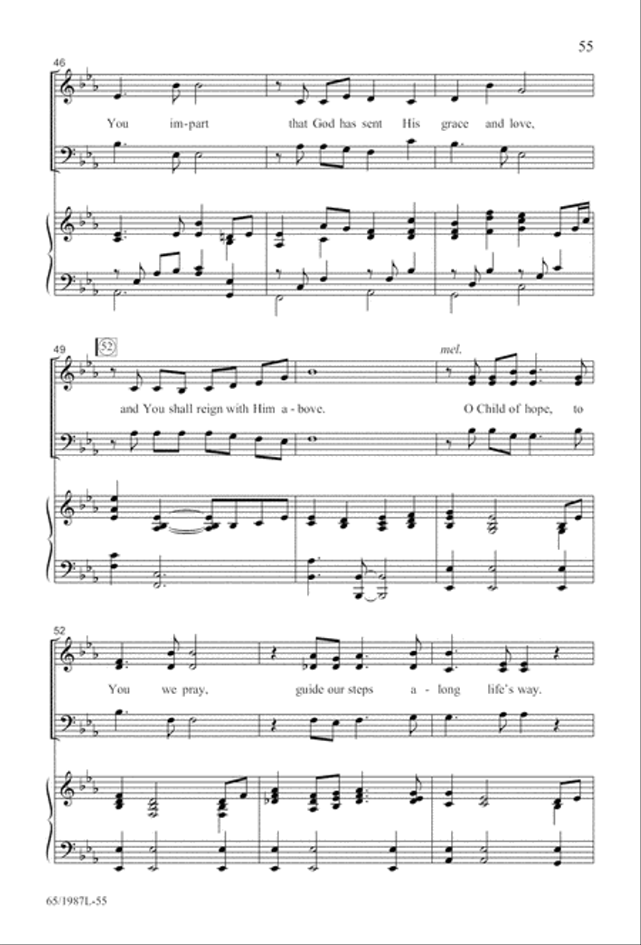 Holy Night of Miracles (Digital Download) 3-Part scores gallery preview page 55