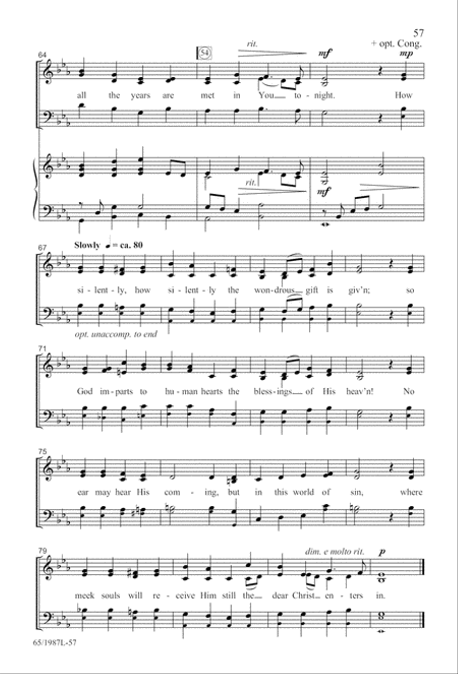 Holy Night of Miracles (Digital Download) 3-Part scores gallery preview page 57