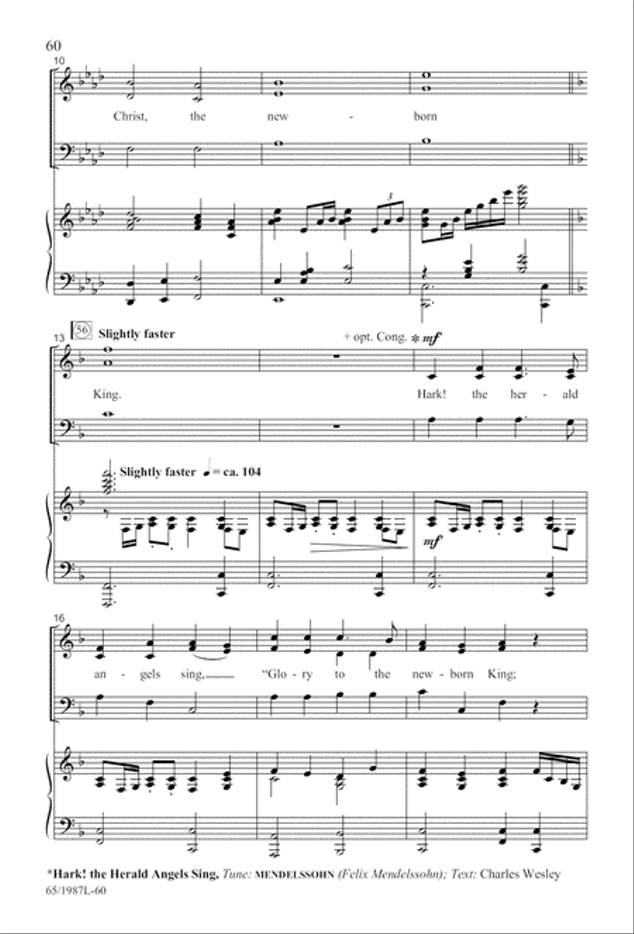 Holy Night of Miracles (Digital Download) 3-Part scores gallery preview page 60