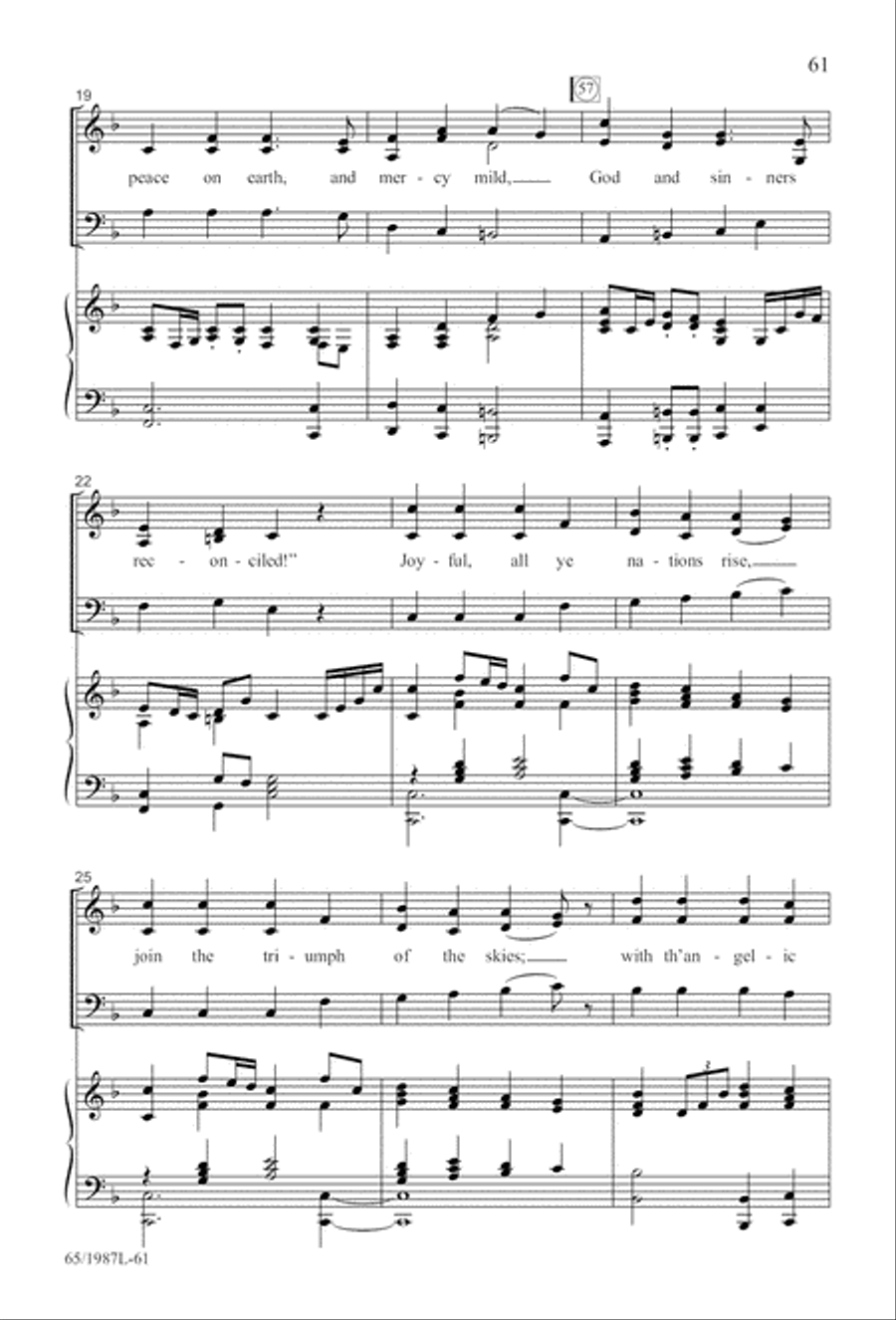 Holy Night of Miracles (Digital Download) 3-Part scores gallery preview page 61