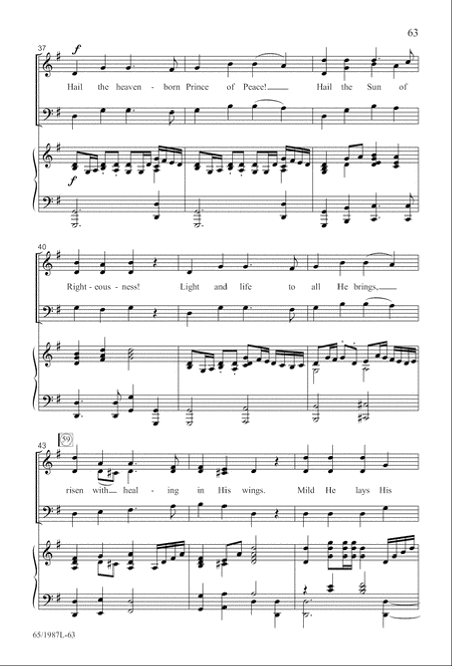 Holy Night of Miracles (Digital Download) 3-Part scores gallery preview page 63