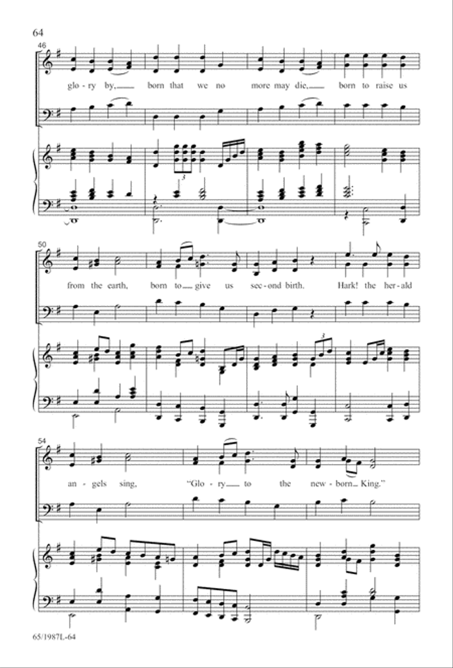 Holy Night of Miracles (Digital Download) 3-Part scores gallery preview page 64