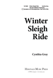 Winter Sleigh Ride