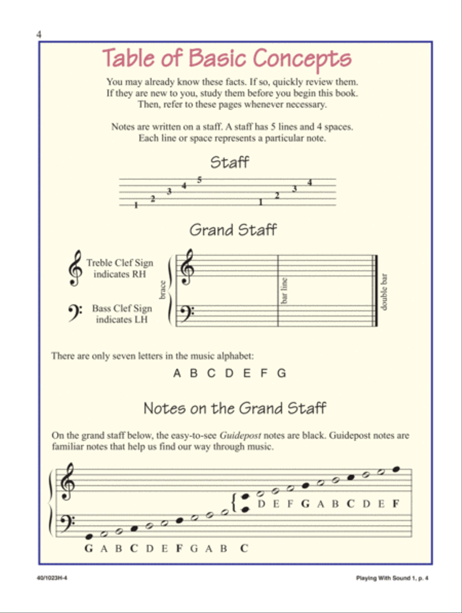 Noona Comp Piano Lessons Level 1 (Digital Download) Piano Method scores gallery preview page 4