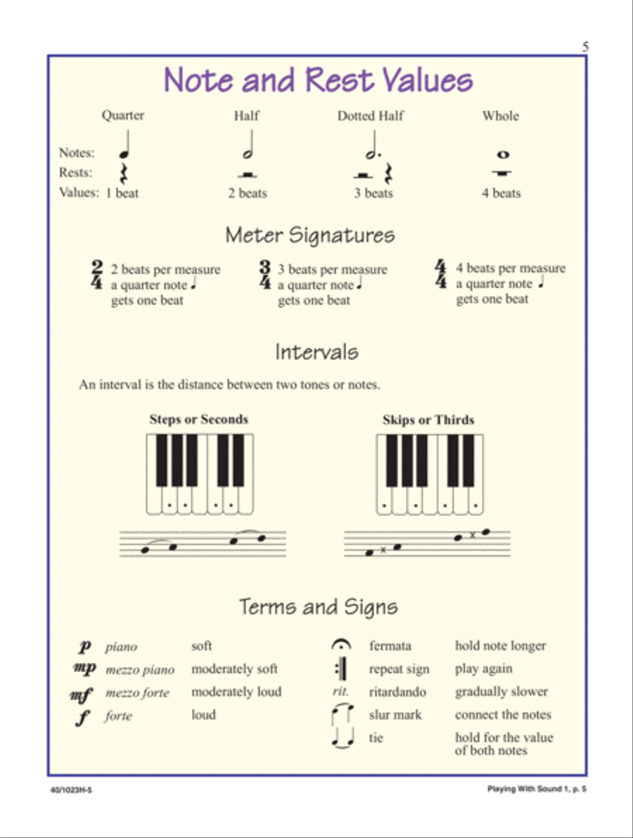 Noona Comp Piano Lessons Level 1 (Digital Download) Piano Method scores gallery preview page 5