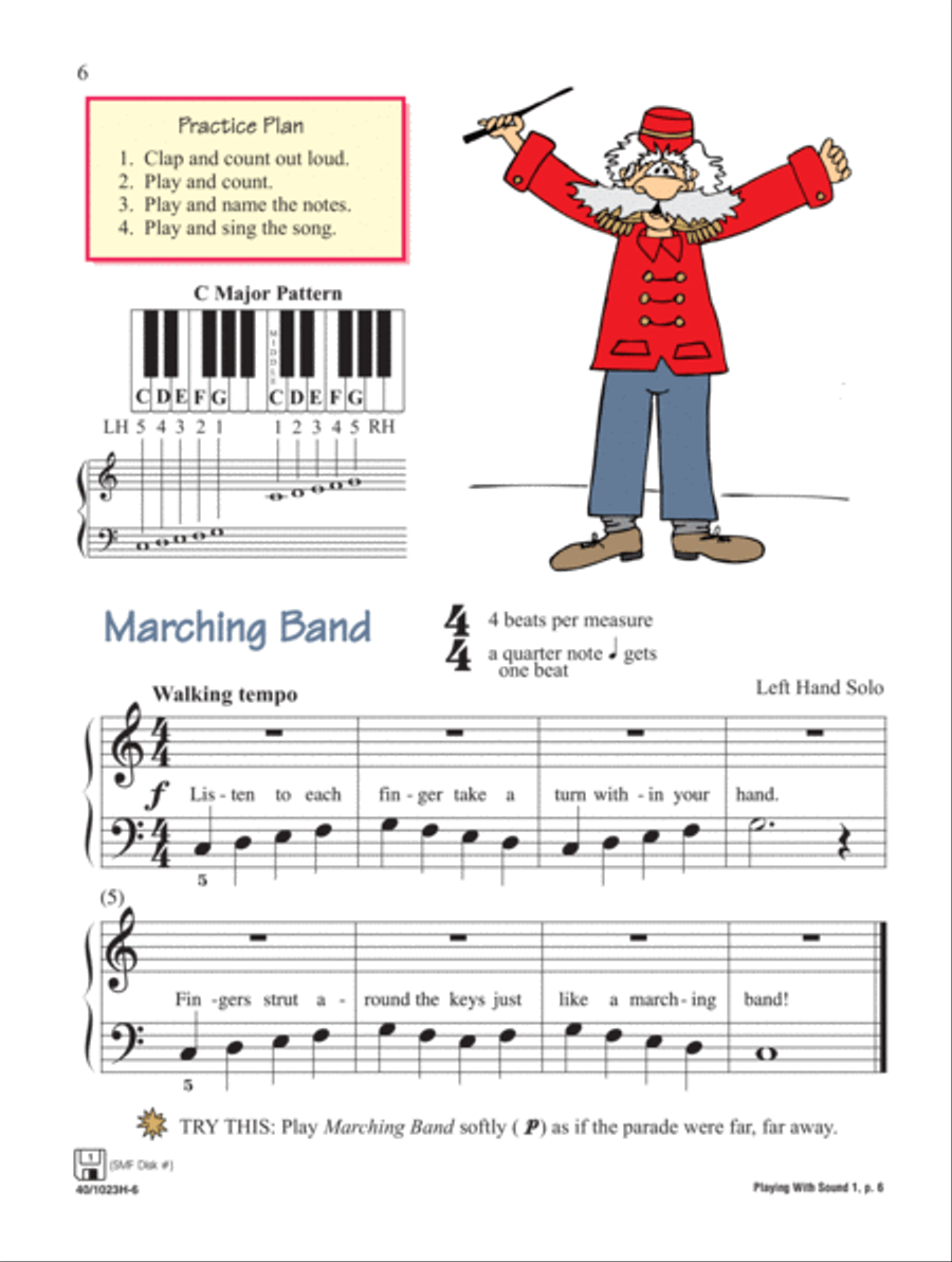 Noona Comp Piano Lessons Level 1 (Digital Download) Piano Method scores gallery preview page 6