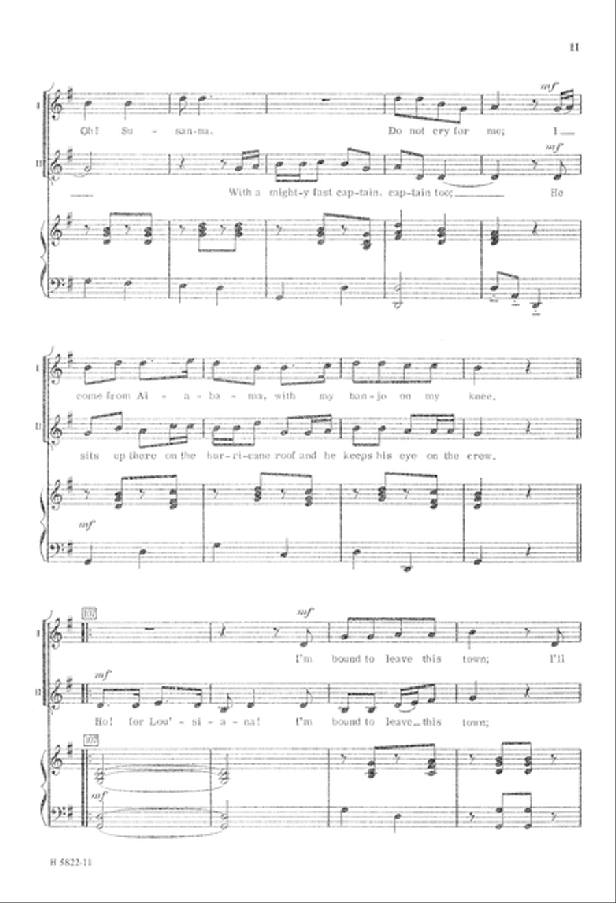 Foster Favorites (Digital Download) 2-Part scores gallery preview page 11